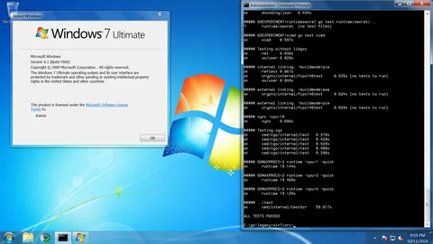 Windows 7 32-bit desktop